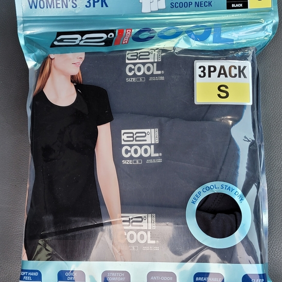NIP 32 Degrees Cool Short Sleeve Shirts (3-Pack) - Picture 5 of 6